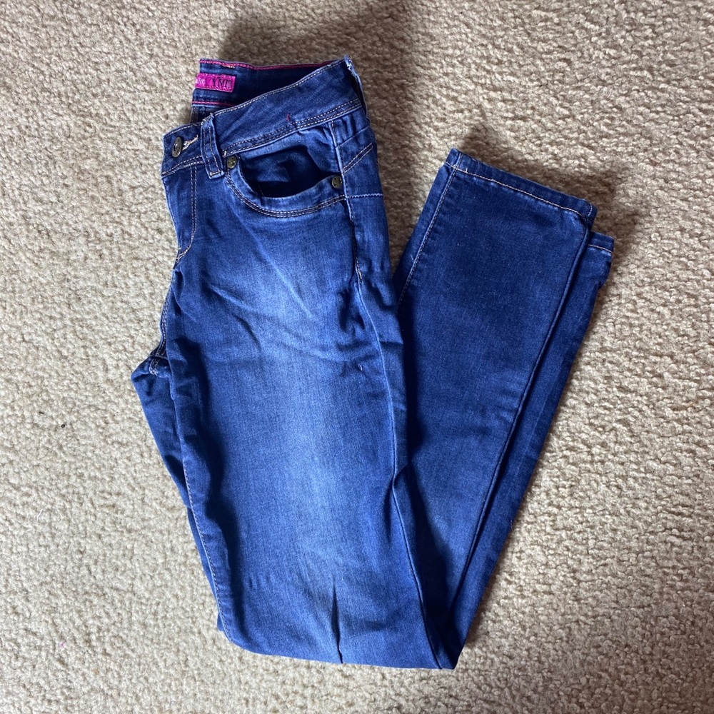 Wanna Betta Fit YMI Girls Size 10 Blue Jeans